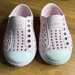Native Baby/Toddler Pink Sneaker- Size 4c
